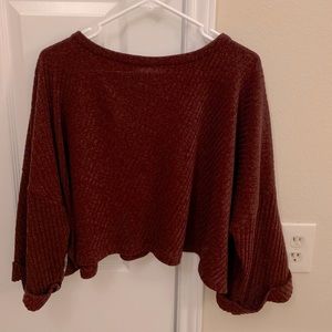Cropped sweater